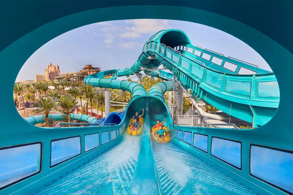 Aquaventure waterpark in Dubai