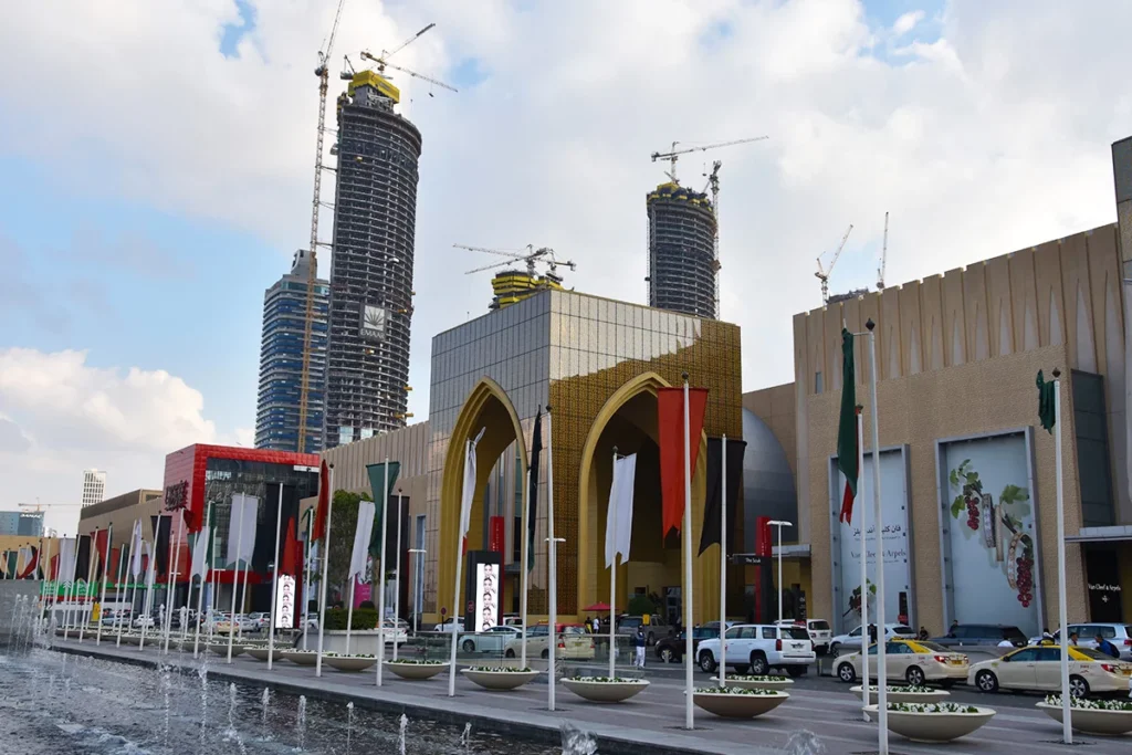 The Dubai Mall entrance