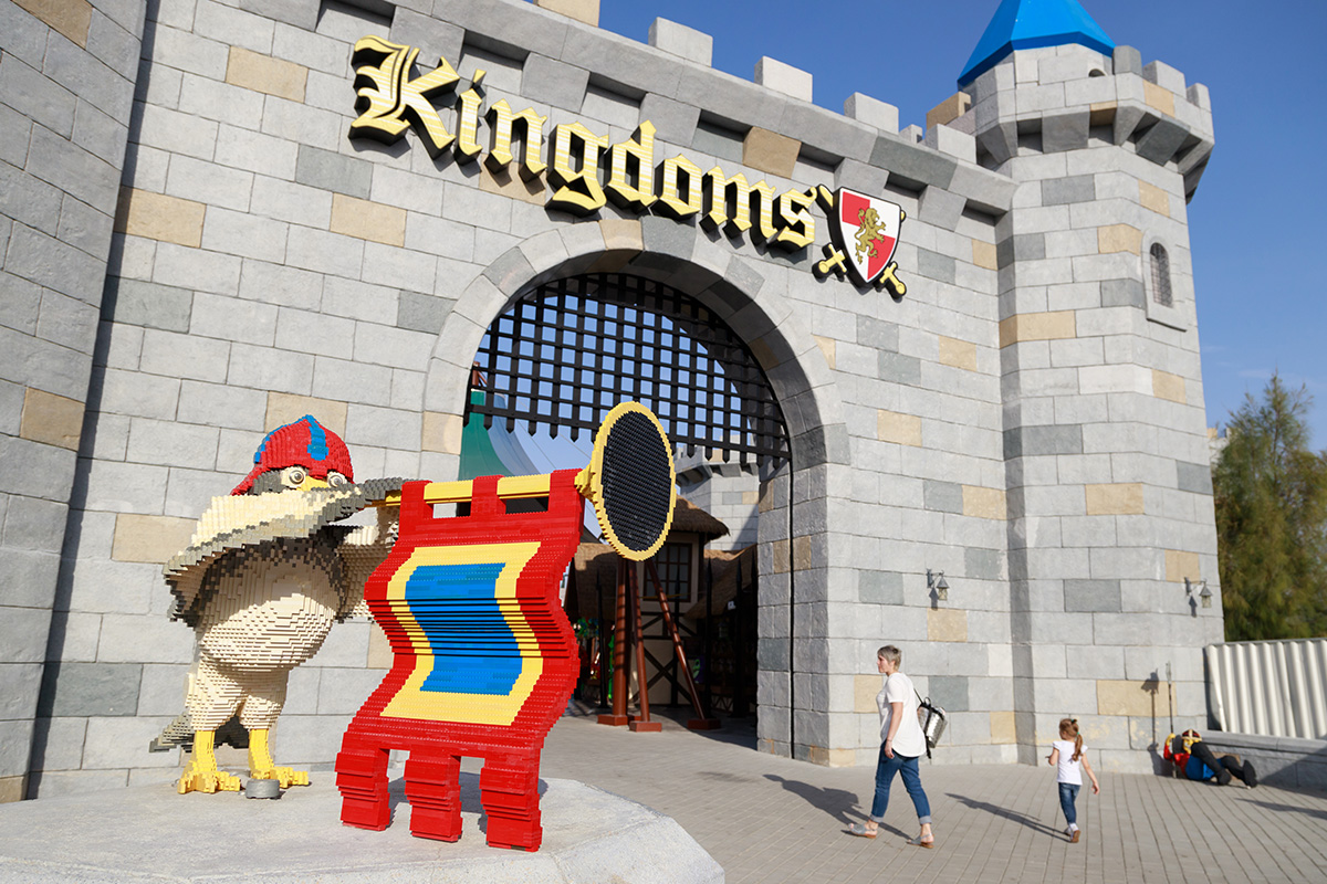The LEGOLAND attraction park in Dubai