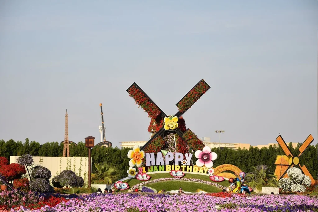 Visit the Dubai Miracle Garden in Dubai