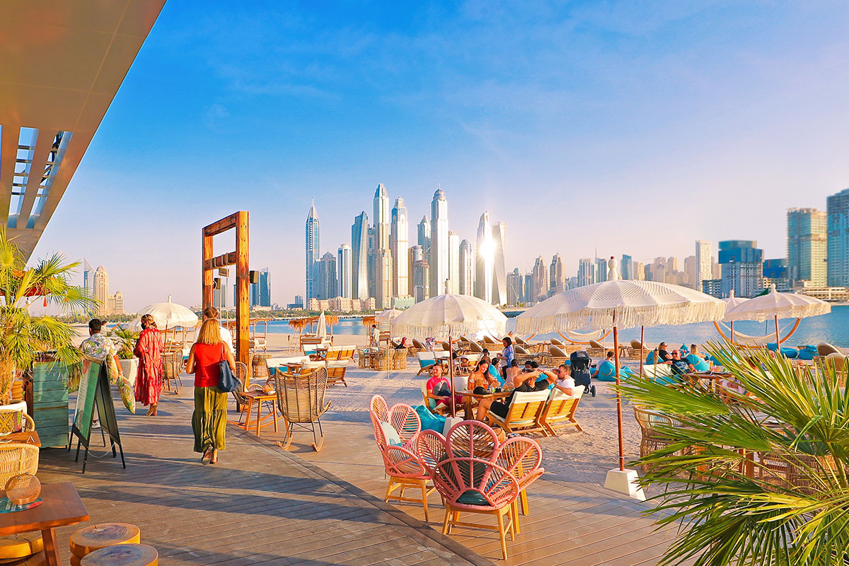 Palm West Beach at Palm Jumeirah