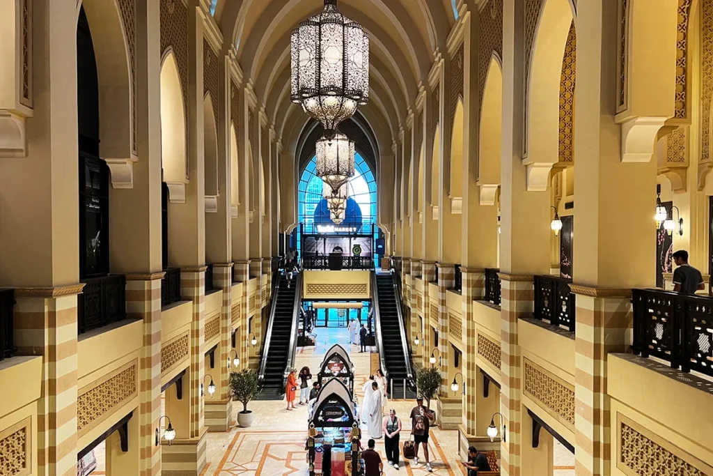 Visit the Souk Al Bahar in Dubai